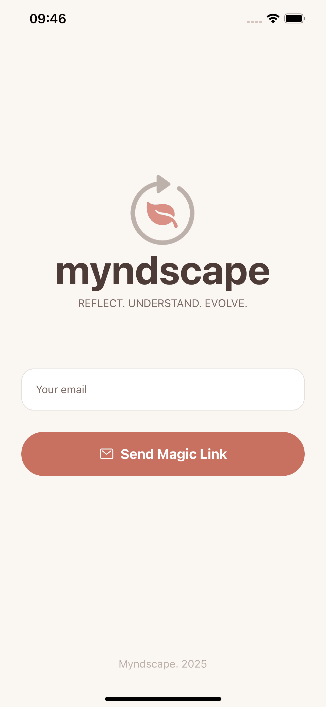 Myndscape — A Wellness & Journaling Mobile App